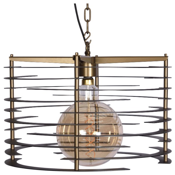059 - De LIDO: zwarte hanglamp.