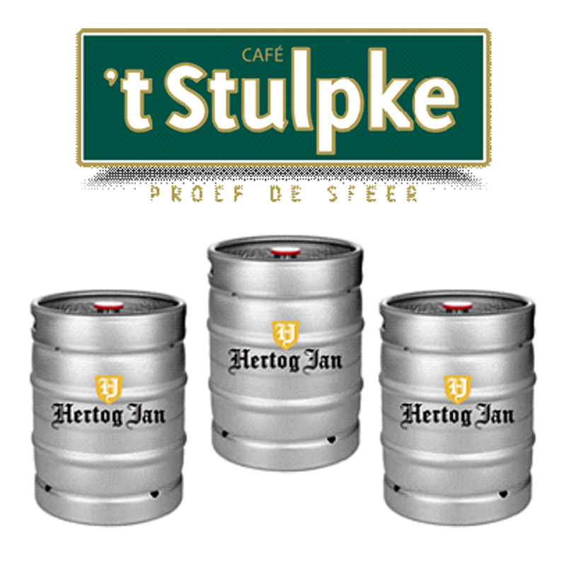 020 -  t Stulpke vat Hertog Jan bier 20 liter met bitterballen!